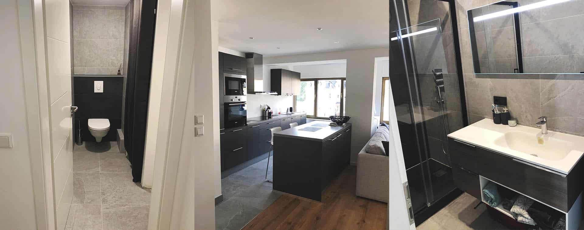 Mondorf les Bains - Luxembourg - Rénovation d'un logement insalubre - Domus Création